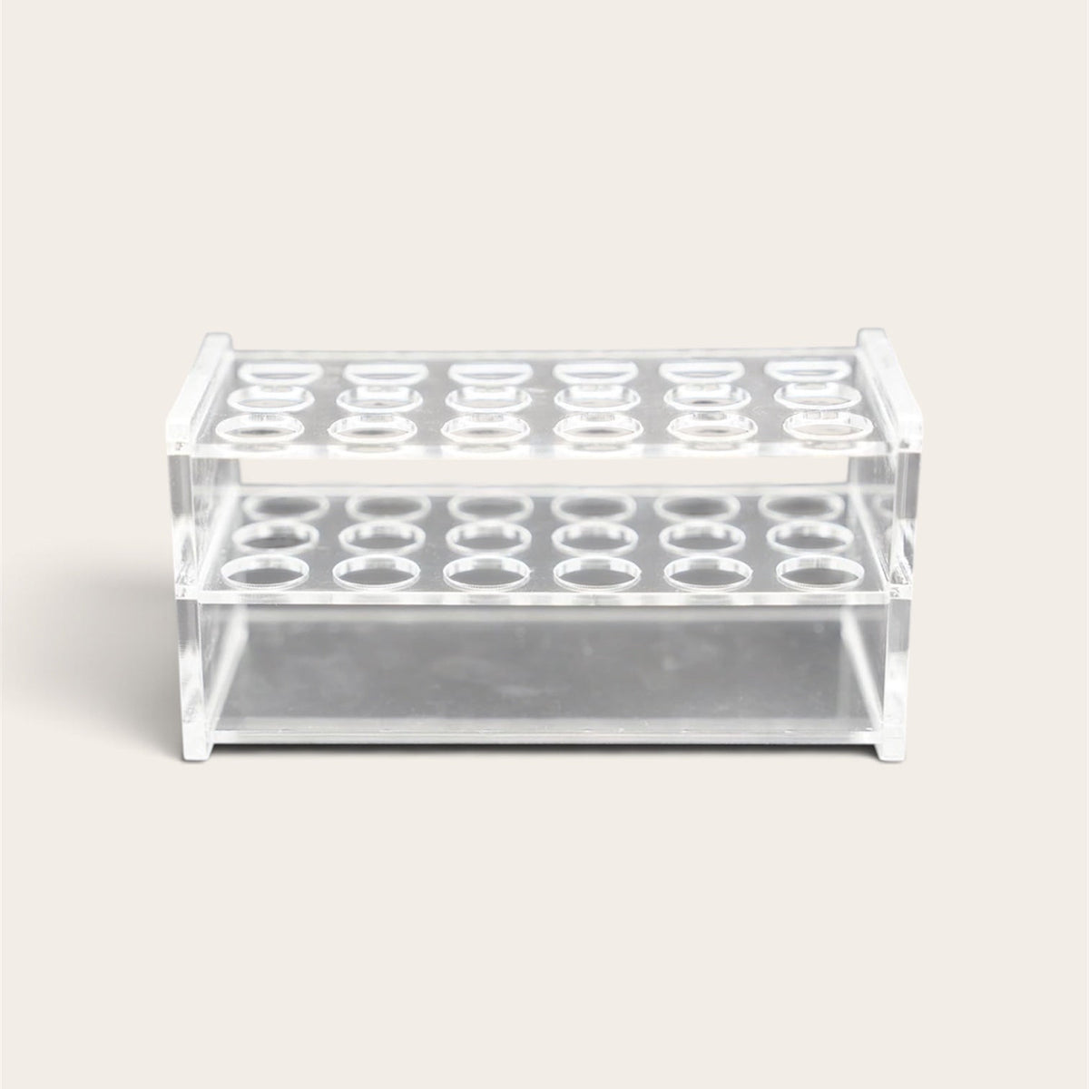 18-Slot Acrylic Cuticle Oil Pen Display | Retail Countertop Stand